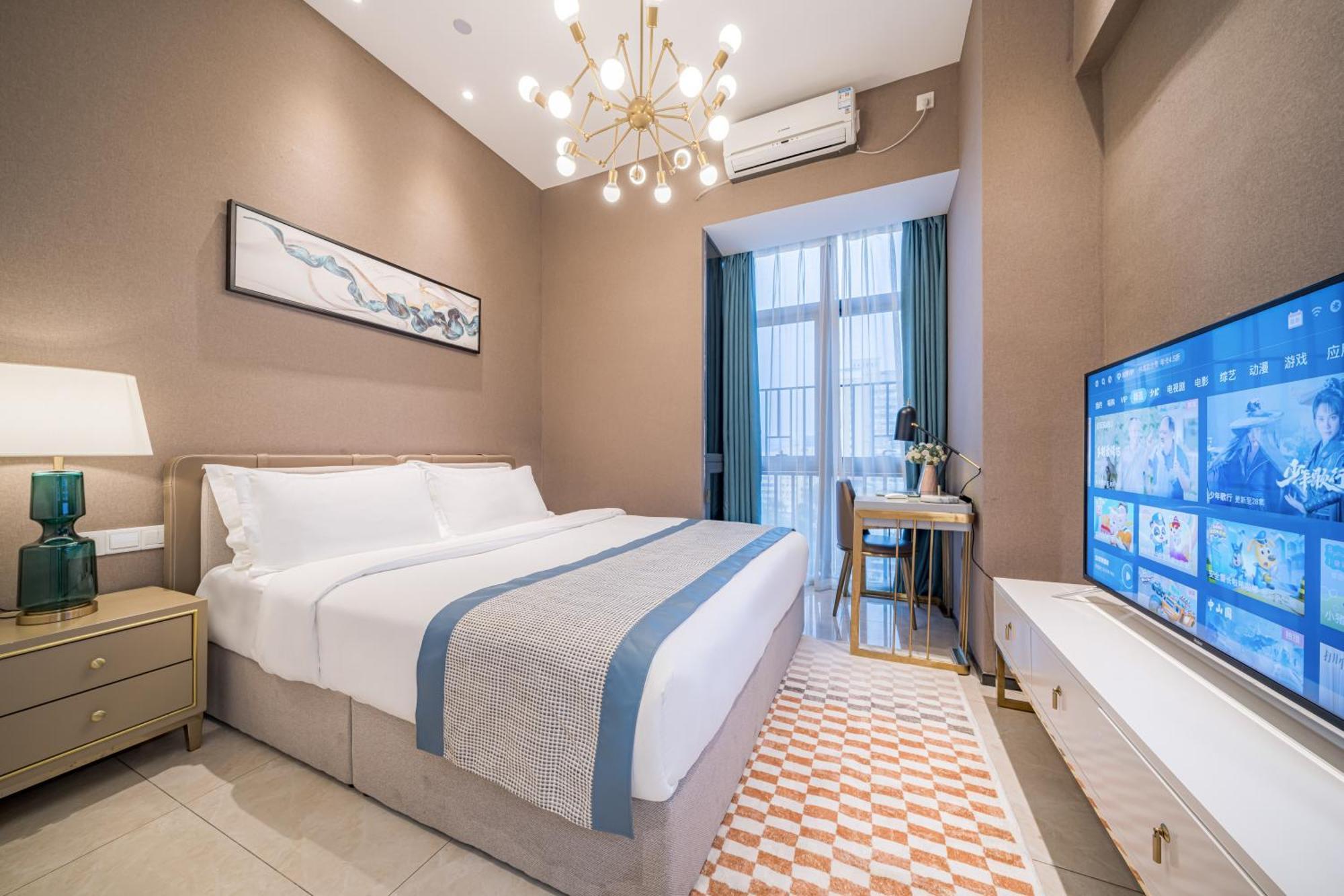 Gepai Executive Apartment - Shenzhen Futian Convention And Exhibition Center Ngoại thất bức ảnh