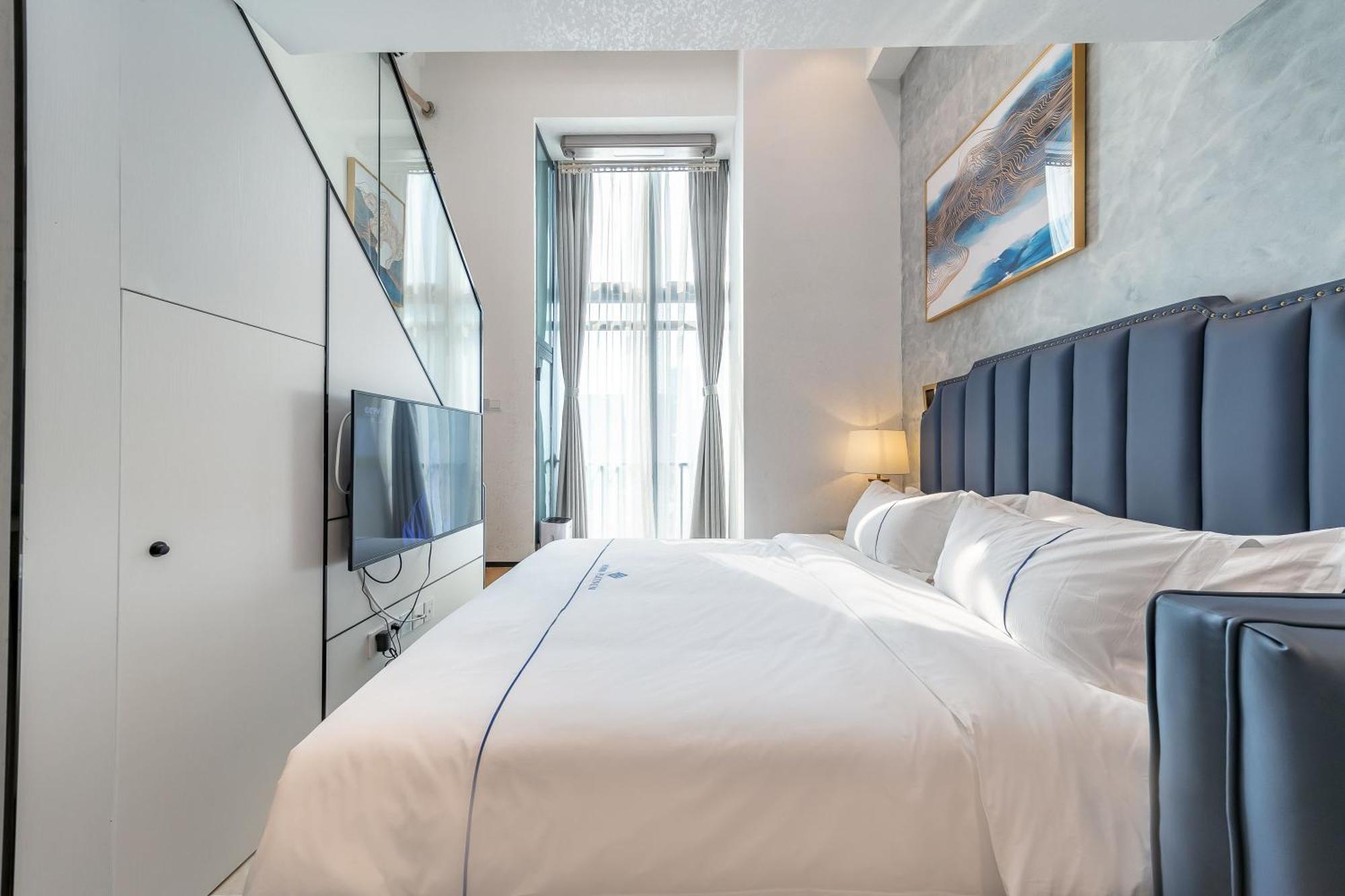 Gepai Executive Apartment - Shenzhen Futian Convention And Exhibition Center Ngoại thất bức ảnh